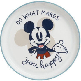 Assiette Anti-Dérapante Mickey Mouse pour Enfants