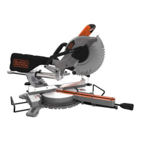 Scie à onglets BLACK + DECKER BES700-QS 1600W avec profondeur de coupe de 70mm