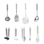 Ensemble complet de 9 ustensiles de cuisine en inox - FACKELMANN