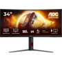 Écran PC Gamer incurvé AOC 34'' WQHD 180Hz