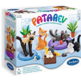 Pâte à modeler autodurcissante Les Chats - 9 couleurs