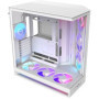 Boîtier PC NZXT H9 Flow RGB+ Blanc avec Ventilateurs Inclus