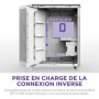 Boîtier PC NZXT H9 Flow RGB+ Blanc avec Ventilateurs Inclus