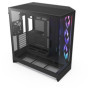 Boîtier PC NZXT H9 Flow RGB - Moyen-Tour avec Ventilateurs Inclus