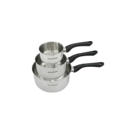 Set de 3 Casseroles en Inox Fackelmann Geneva - 12, 16 et 20 cm