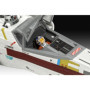 Maquette X-Wing Fighter Carson Teva - Star Wars Mandalorian avec Colle et Peintures