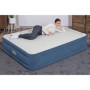 Matelas Gonflable Camping Bestway 203x152 cm - Bleu/Blanc