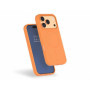 Coque MagSafe Silicone Renforcée pour iPhone 17 Pro - Orange