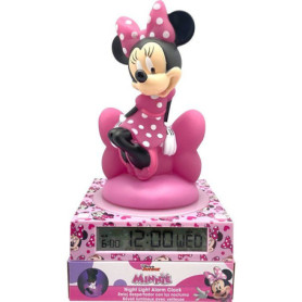 Réveil 3D lumineux Minnie pour enfants - KIDS LICENSING