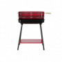 Barbecue à Charbon sur Pied DKD Home Decor Rouge Acier (53 x 37 x 80 cm) 297,99 €