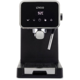 Machine à café expresso LIVOO DOD218N - 1100 W, 20 bars, Noir élégant