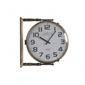 Horloge Murale DKD Home Decor Verre Doré Blanc Fer (36 x 9 x 38 cm) 83,99 €