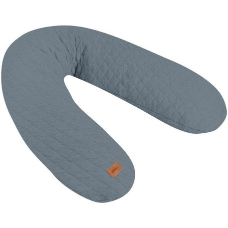 Coussin de Maternité Big Flopsy™ - Confort Ergonomique en Coton Gris Minéral