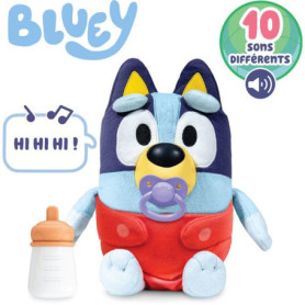 Peluche Bébé Bluey 28 cm - Compagnon interactif pour enfants