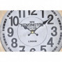Horloge de table DKD Home Decor Naturel MDF Blanc Fer (25,8 x 8 x 32 cm) (2 Unit 95,99 €