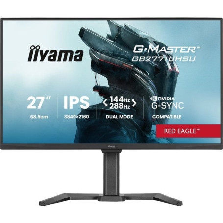 Écran PC Gamer IIYAMA 27" 144Hz Fast IPS 4K