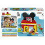 Maison de Mickey Mouse à construire avec Minnie et Pluto