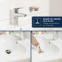 Mitigeur de lavabo GROHE DICE M - Chrome avec cartouche Ch3