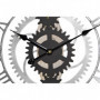 Horloge Murale DKD Home Decor Argenté Noir MDF Fer Engrenage Loft (60 x 4 x 60 c 142,99 €