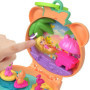 Coffret Polly Pocket Ourson Tout Doux avec Hamac et Porte-Clé