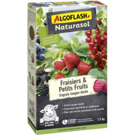Engrais Longue Durée pour Fraisiers et Petits Fruits - 1,5 kg