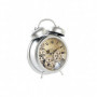 Horloge de table DKD Home Decor Verre Argenté Fer (19 x 7,5 x 25 cm) 69,99 €