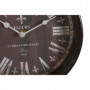 Horloge de table DKD Home Decor Verre Noir Bleu Métal (20,5 x 5 x 24 cm) (2 Unit 44,99 €