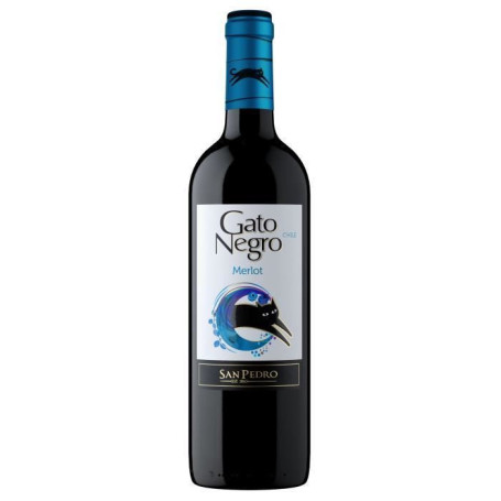 Gato Negro 2024 Merlot - Vin Rouge du Chili en 75 cl