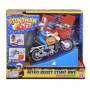 Moto Nitro Boost avec Stuntman Stu - Figurine Cascadeur BANDAI