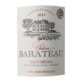 Château Barateau 2014 - Vin Rouge Haut-Médoc Cru Bourgeois