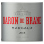 Baron de Brane 2018 - Vin Rouge AOC Margaux 75cl