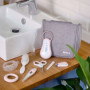 Trousse de Toilette Nomade avec 10 Accessoires pour Bébé - Vieux Rose
