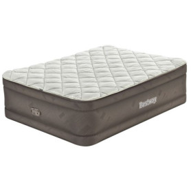 Matelas Gonflable BESTWAY Tough Guard Fortech 2 Places avec Pompe Électrique