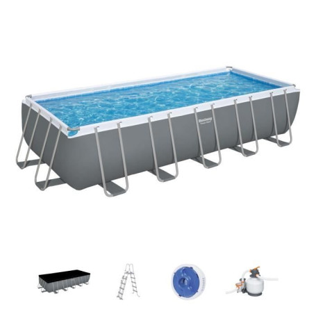 Kit Piscine Hors Sol Tubulaire BESTWAY Steel Pro Max - 640 x 274 cm