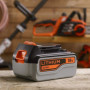 Batterie Lithium-Ion 18V 4,0Ah BLACK+DECKER