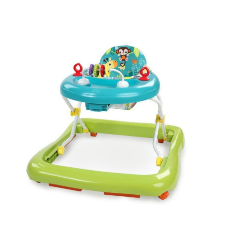 Trotteur Pliable Giggling Safari pour Bébé - Jouets Interactifs et Hauteur Réglable