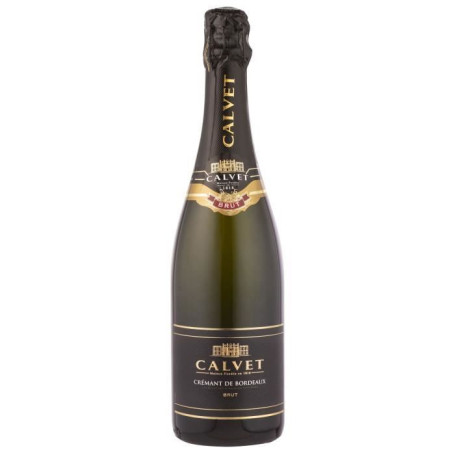 Calvet Crémant de Bordeaux Brut 2023 - Vin Blanc Éclatant