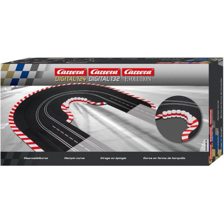 Extension de virage en épingle pour circuits CARRERA Digital 132