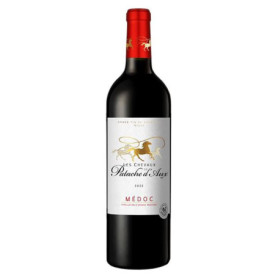 Vin Rouge Médoc Chevaux de Patache d'Aux 2022 - 75 cl