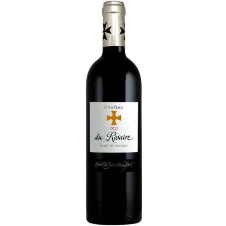 Château du Rosaire 2022 - Vin Rouge de Bordeaux 75cl