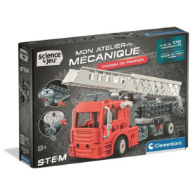 Camion de Pompier à Construire - CLEMENTONI - Plus de 170 pièces
