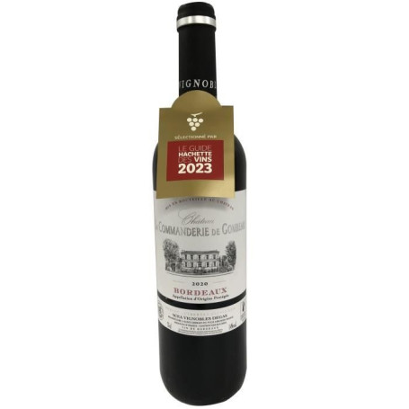 Château La Commanderie de Gombeau 2020 - Vin Rouge Bordeaux AOP