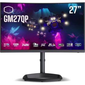 Ecran PC Gamer Incurvé 27'' QHD 240Hz - Cooler Master GM27QP