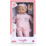 Poupon Bébé Calin Mila - 30 cm avec Pyjama Rose