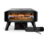 Four à Pizza Gaz COZZE M30 - Pierre Rotative et Thermomètre - 6 kW Noir