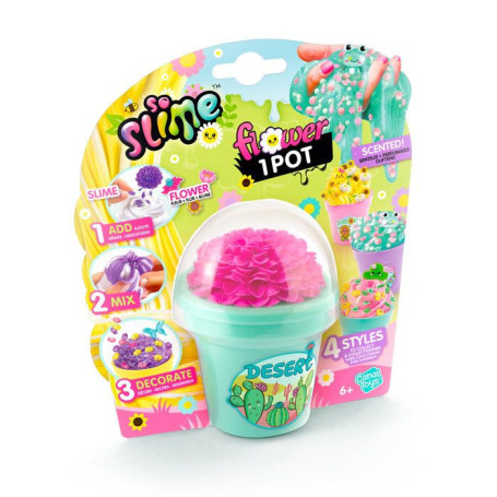 Pot de Slime Fleur - So Slime - Canal Toys