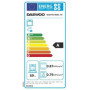 Four encastrable DAEWOO avec pyrolyse et chaleur tournante - Inox/Noir