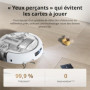 DJI ROMO A - Robot Aspirateur Laveur Intelligent avec Station