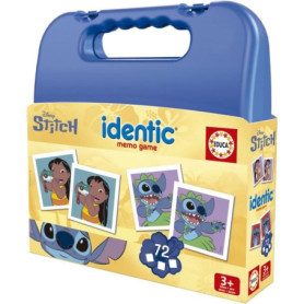 Identic Stitch - Jeu de mémoire éducatif pour enfants dès 3 ans
