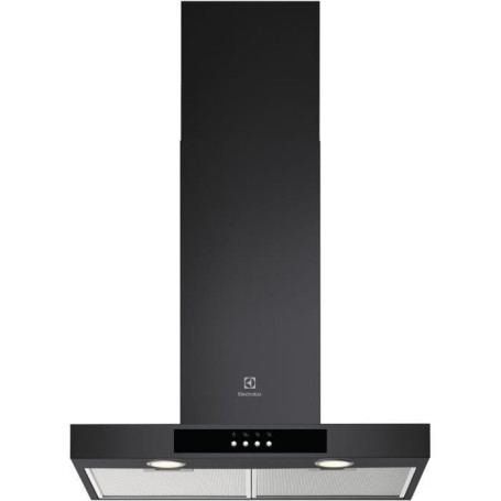 Hotte décorative Electrolux LFT426K - Design noir compact 60 cm